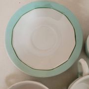 Set of 3 coffee cups M L Porcelain