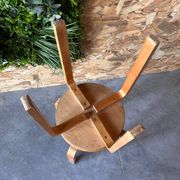 pair of Aalto Artek E60 stools