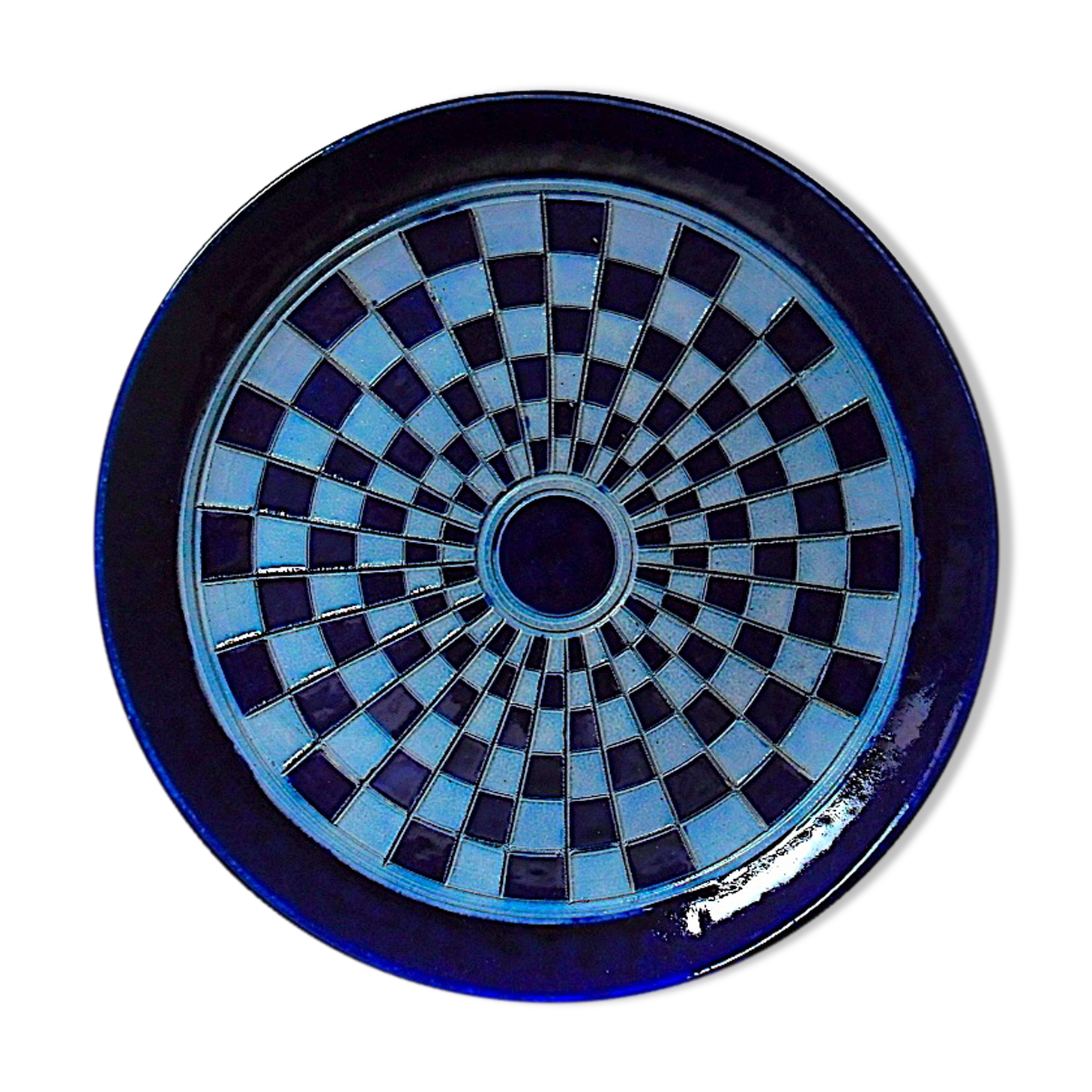 Circular sandstone plateau with Alsace salt