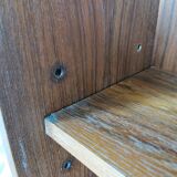 Narrow glass shelf from the 1960s