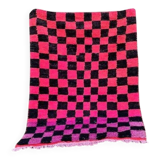 Traditional handmade pure wool rug, size 100 x 200 cm