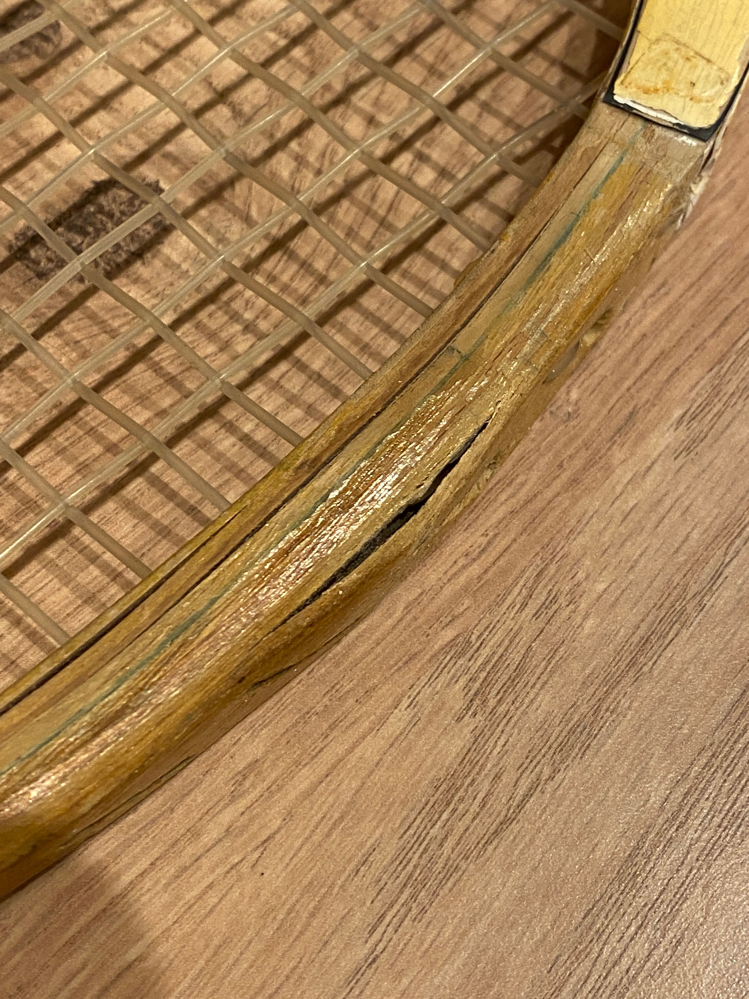 Vintage Donnay tennis racket