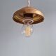Art Deco pendant light in faceted satin glass, 1920s-30s