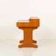 Italian mid century modern teak desk by IMB, 1960s
