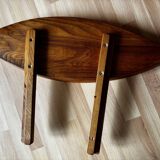 Pierre Chapo T22 "Eye" coffee table – Solid elm – 1986 – Atelier Seltz