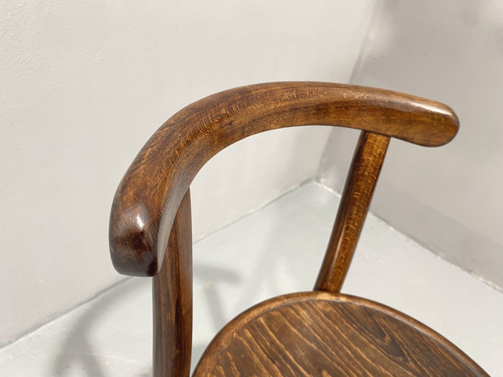 Chaise entièrement rénovée thonet mundus, tchécoslovaquie, années 1920
