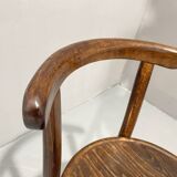 Fully renovated chair thonet mundus, czechoslovakia, 1920´s