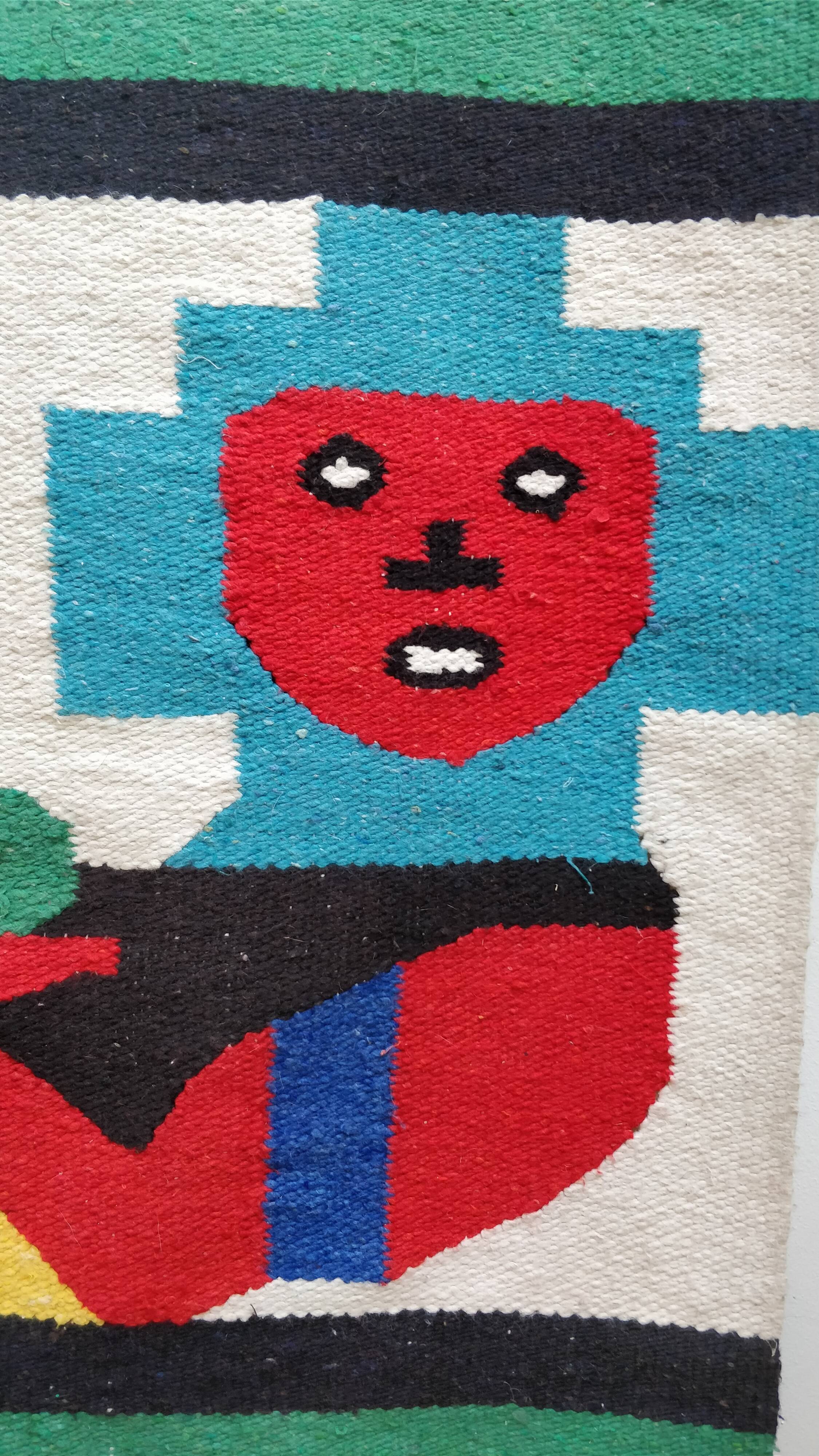 Vintage south American tapestry