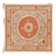 Vintage Turkish hand-knotted rug 140x145 cm