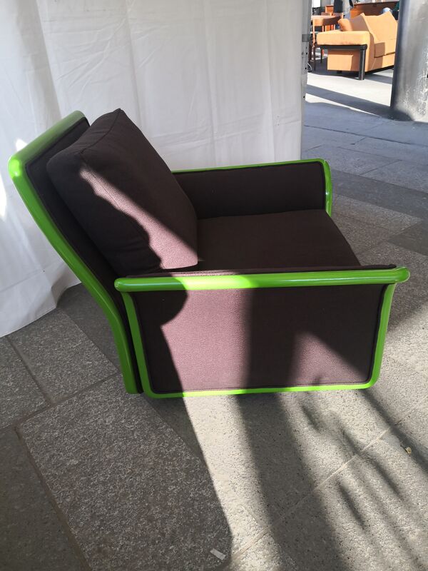 Paire de fauteuils année 70