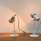 Vintage Postmodern Space Age Spring Table Lamps from Massive Lighting, 1980s, Set of 2