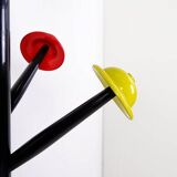 Postmodern coat stand 'Albero dei Cappelli' by Ugo Nespolo for Origlia, 1978
