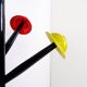 Postmodern coat stand 'Albero dei Cappelli' by Ugo Nespolo for Origlia, 1978