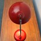 Lampe de table articulée en métal rouge 6786 par Christian Dell pour Kaiser Idell, années 1960