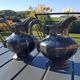 Pair of Art Deco pitchers • Thulin Faience (Belgium)