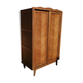 1950s oak dressing closet