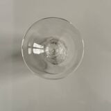 6 Champagne Flutes in Lalique Crystal | "Chinon" Model | 1960s