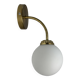 Vintage opaline wall light