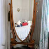 Edwardian style standing mirror Maple & co