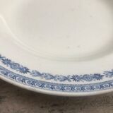 Ancient sevigné earthenware plate