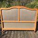 Ensemble lit corbeille et 2 fauteuils cabriolet style Louis XV
