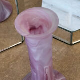 Vintage lilac candle holder