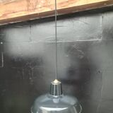 Enamelled sheet metal pendant light