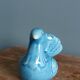 Dove bird vase flower holder in ceramic signed Saint Paul de Vence