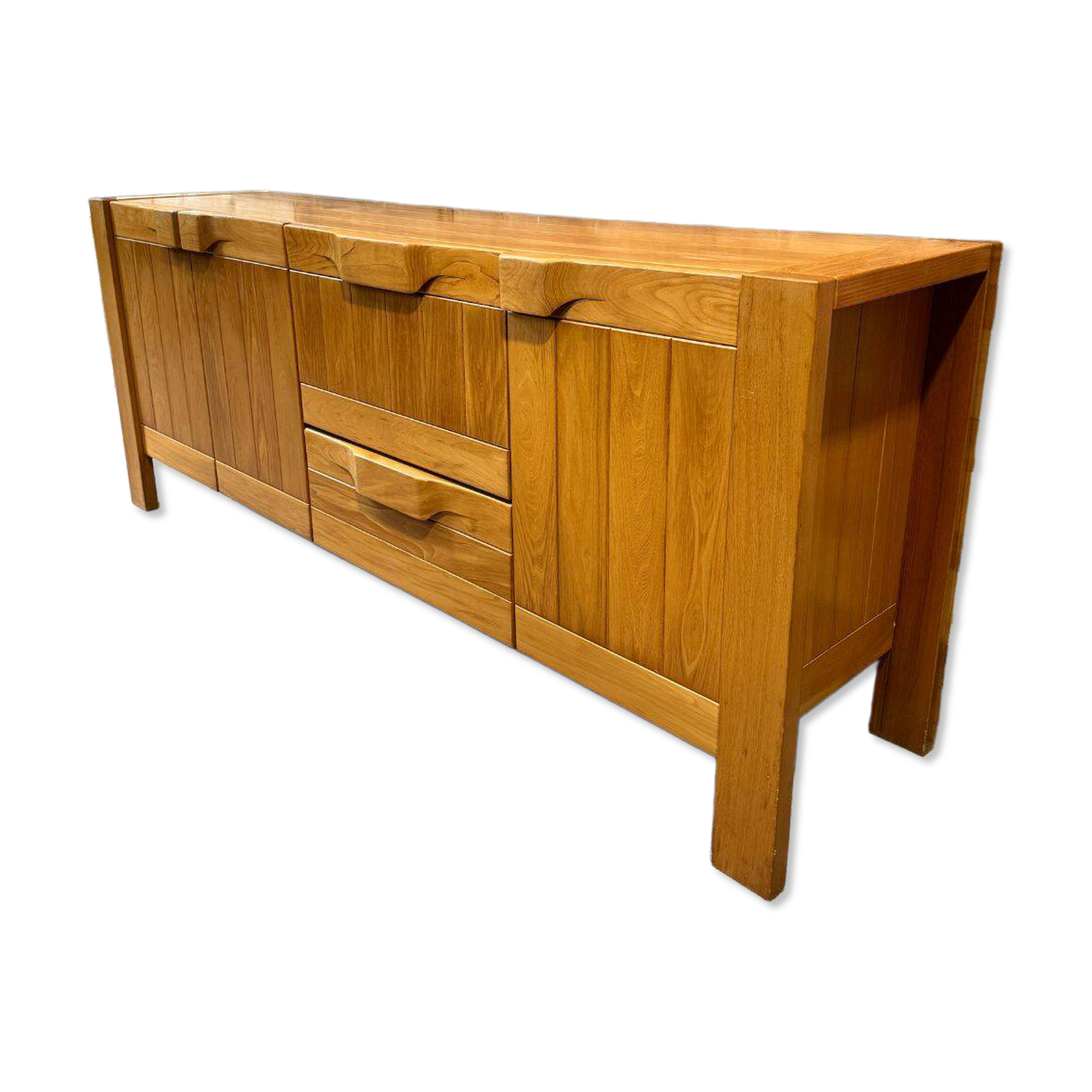 Ornate elm in the style of Maison Regain.