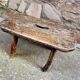 Tabouret de traite en chêne