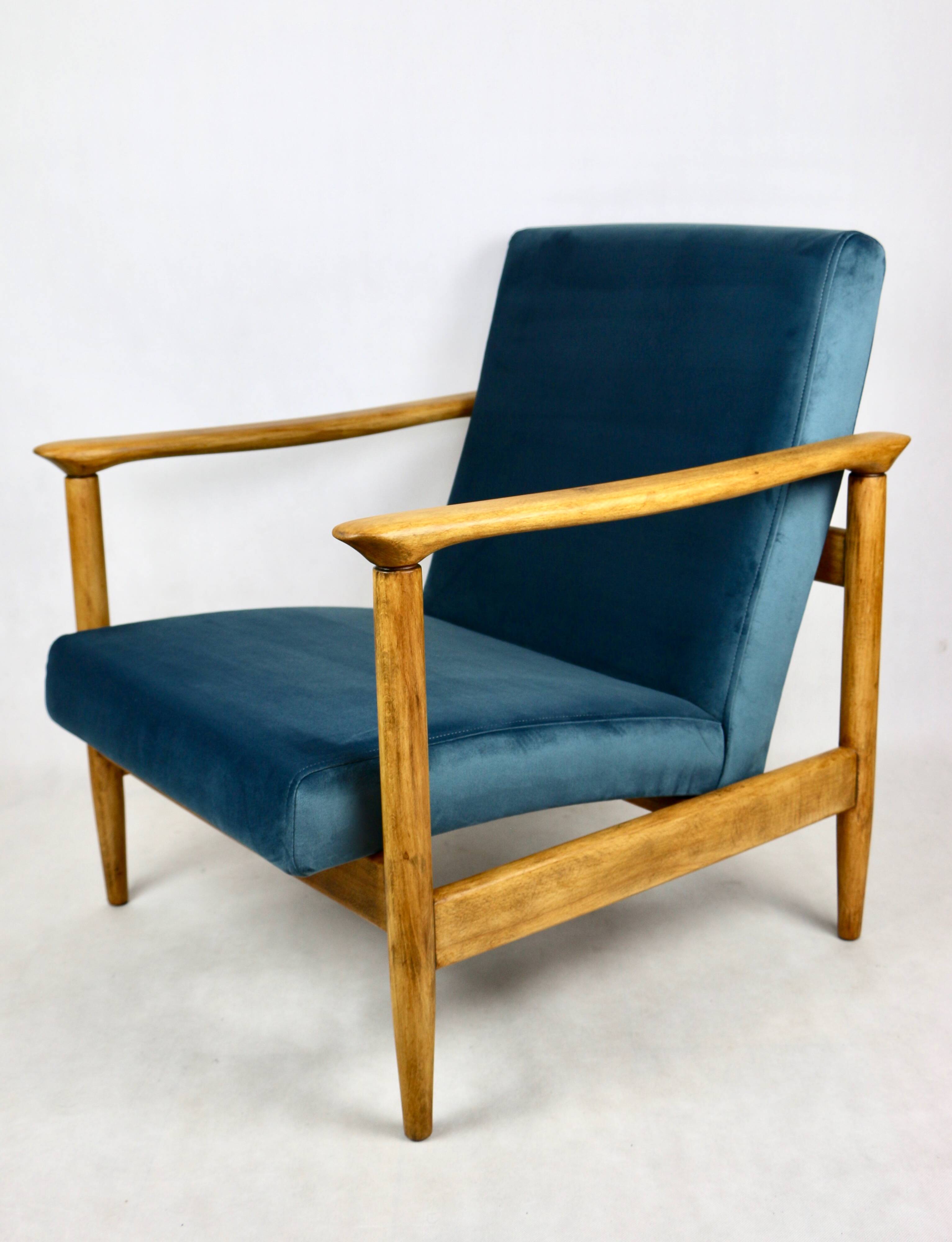 Fauteuil Blue Ocean GFM-142 par Edmund Homa, 1970s