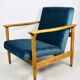 Fauteuil Blue Ocean GFM-142 par Edmund Homa, 1970s