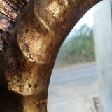 Mirror sun carved wood gilded period early 20th century