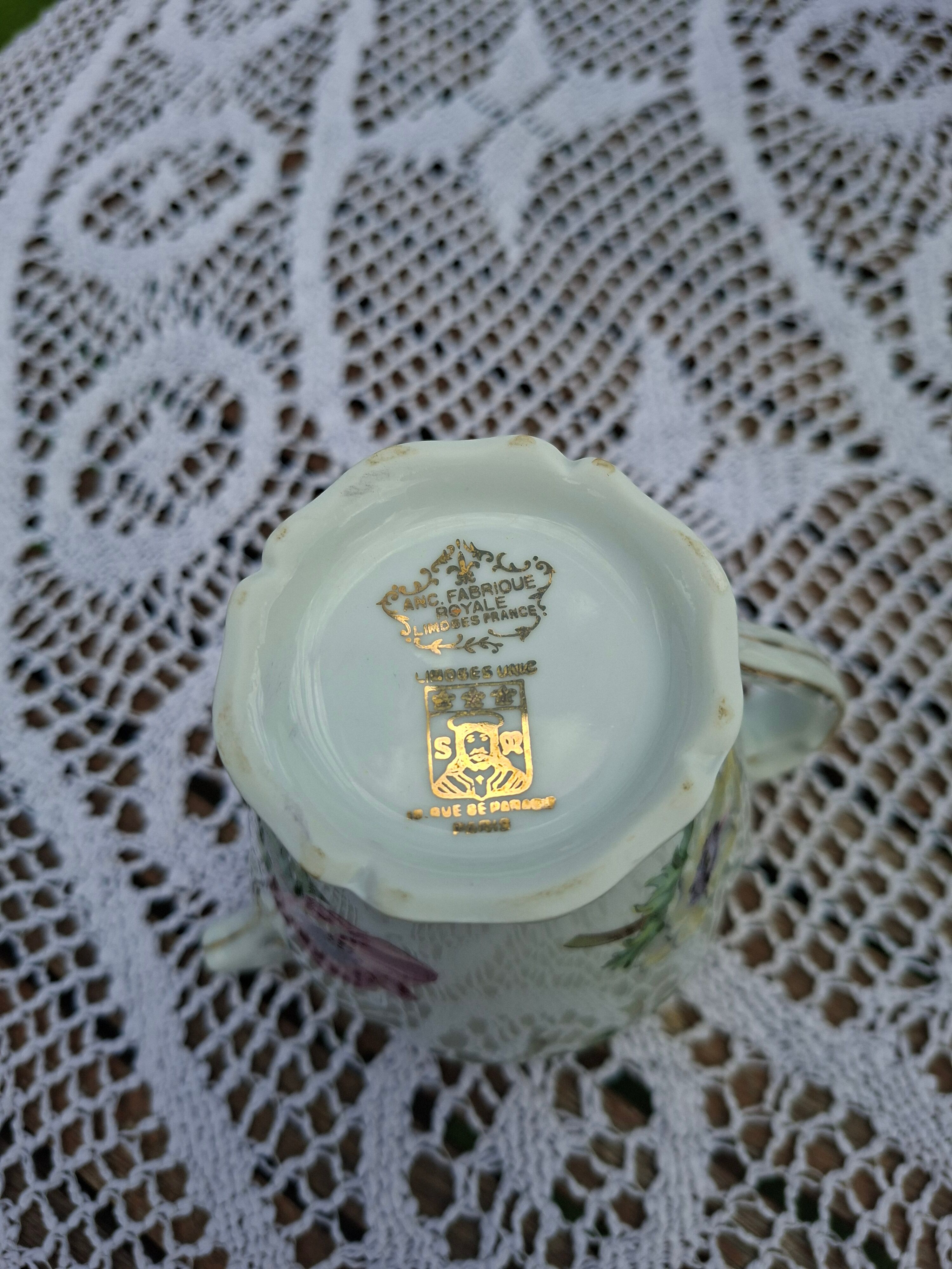 Tea/Coffee Service 25 Pieces Limoges Unic Former Royal Factory