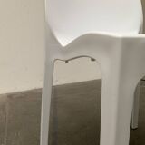 Stackable plastic auxiliary chair Italian Rome