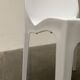 Stackable plastic auxiliary chair Italian Rome
