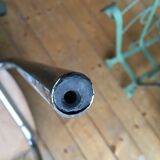 Formica vintage green table and opaline - 6 matching chairs