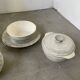 Ensemble assiettes et plats Bazas de Salins 1960