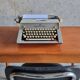 Vintage compass foot desk