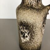 Large Multi-Color Vase Fat Lava "407-35" Vase by Scheurich, Germany, 1970s