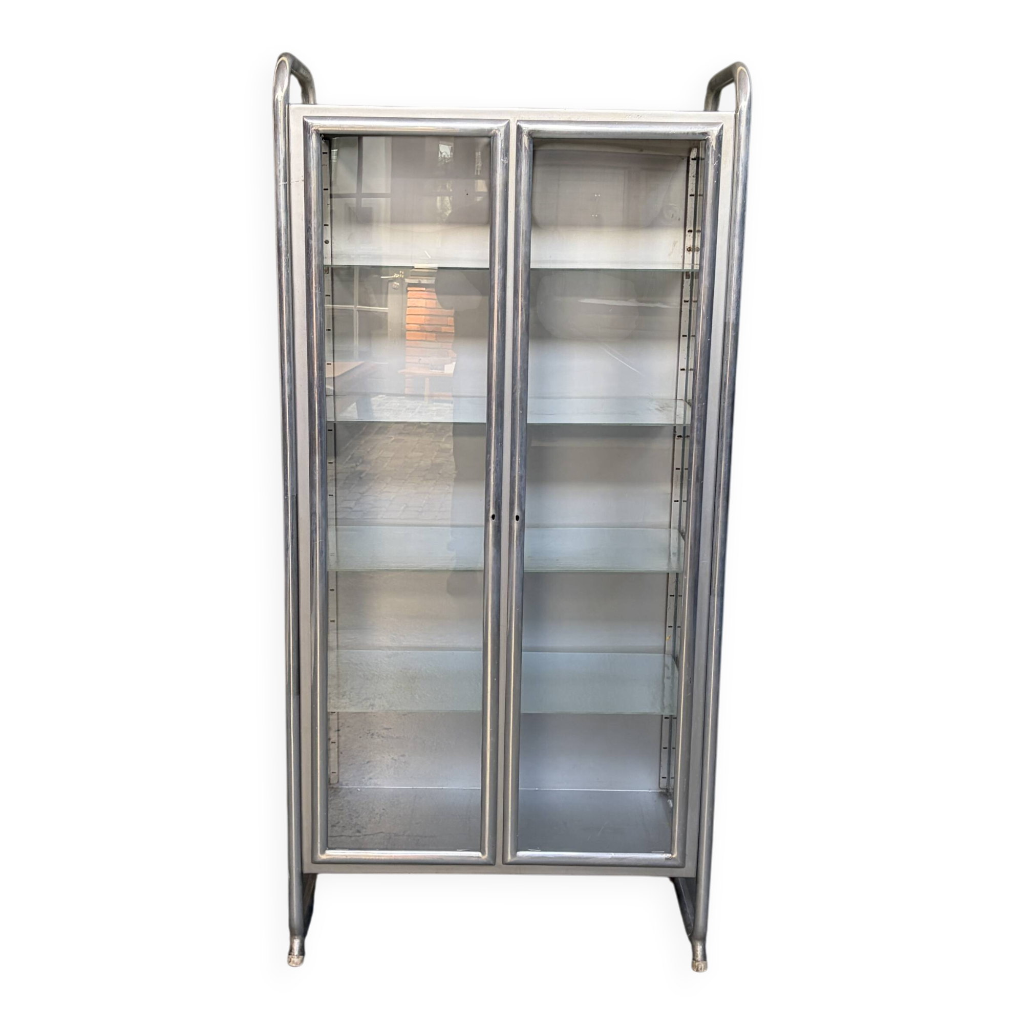 2 vitrines médicales italiennes vintage de profa - padoue