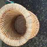Bamboo and rope stool