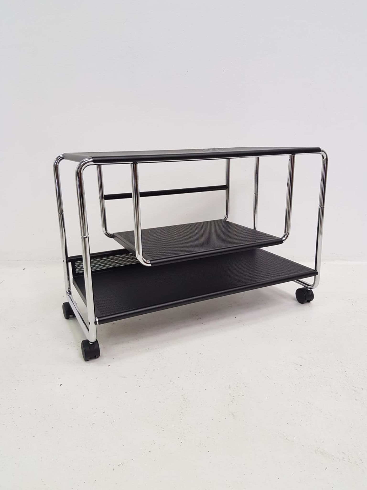 Habitat vintage metal perforated 1980s office apoint furniture