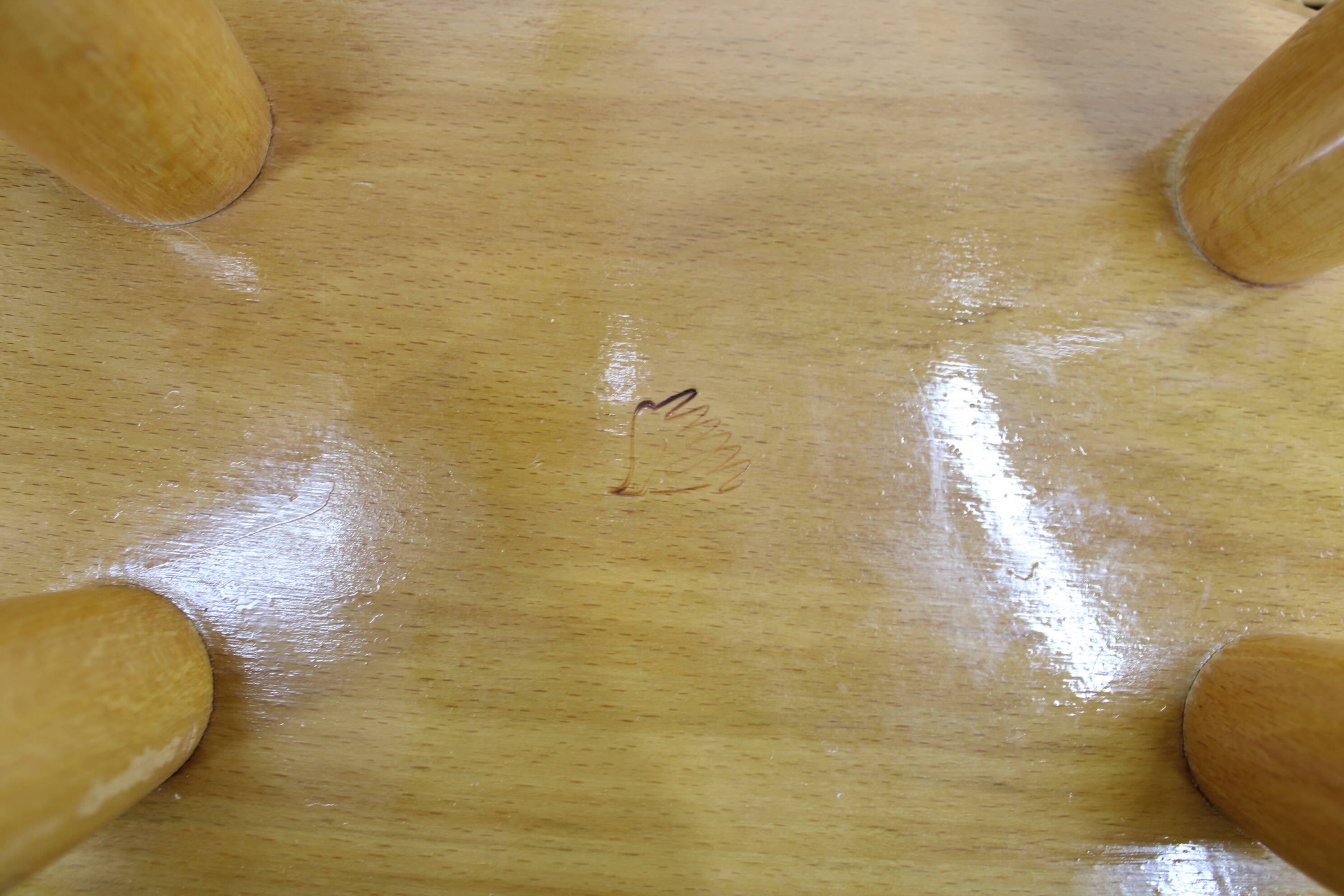 1970s Jan Kalous Side Table for ULUV, Czechoslovakia