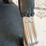 renovated Louis XV style armchair, Frida Kahlo folder