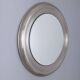 VINTAGE 1960S ROUND WALL MIRROR IN METAL BY GOFFREDO REGGIANI