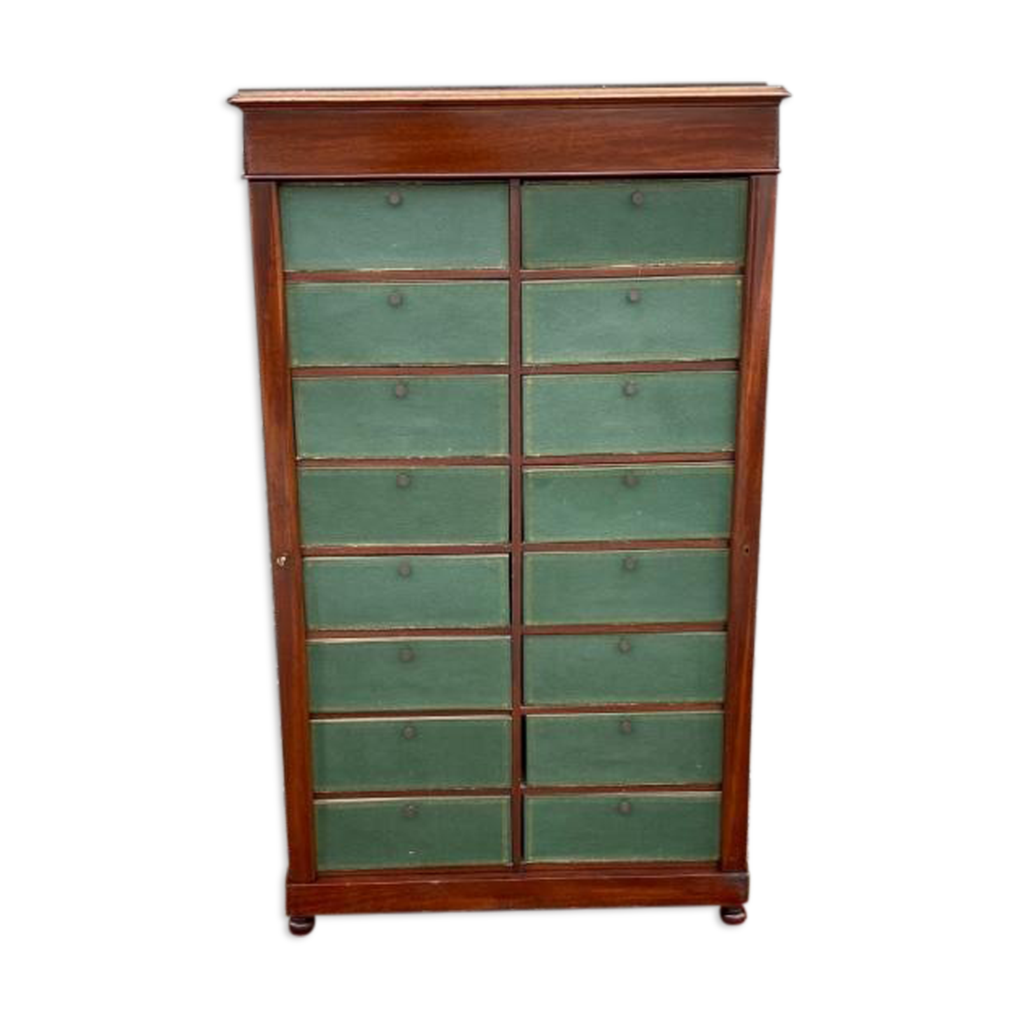 19th century mahogany cardboard maker