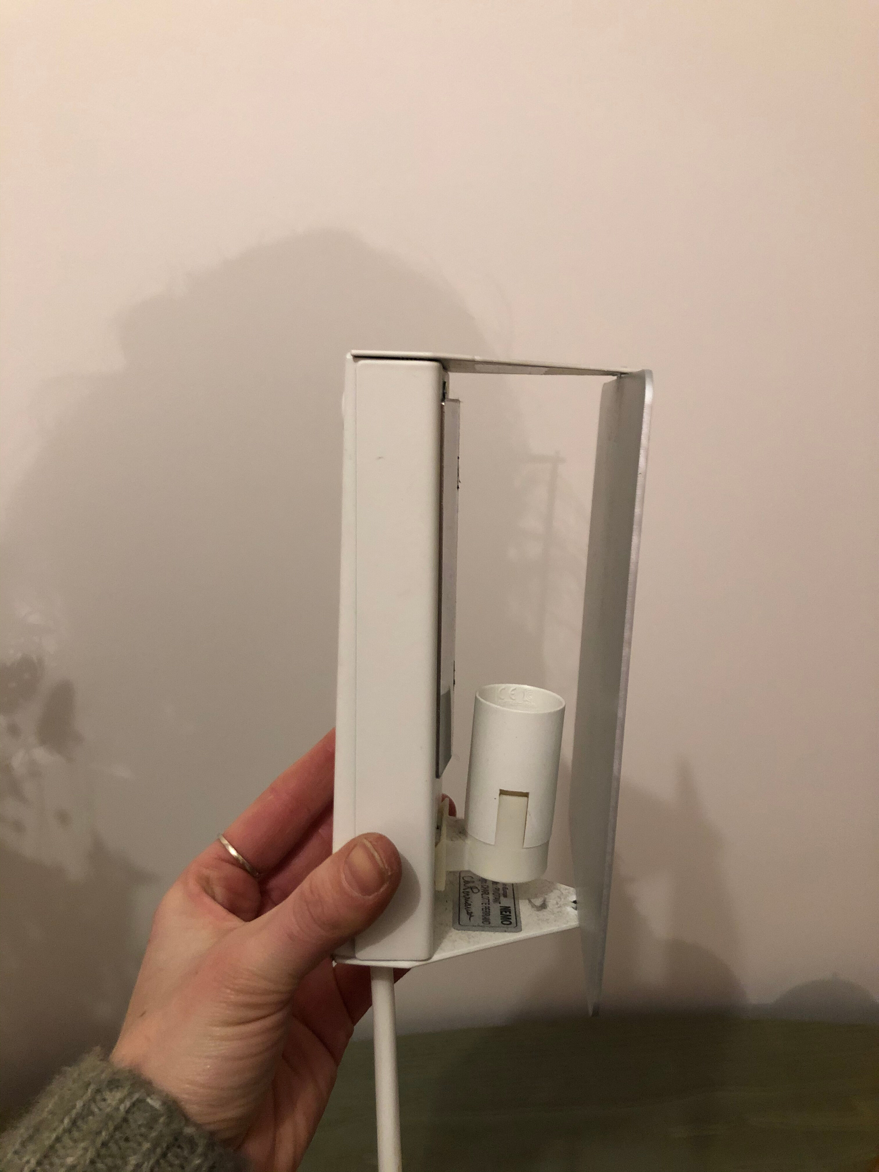 Charlotte Perriand design swivel sconce, Nemo