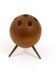 Chandelier Carl Aubock Ball Tripod in Walnut, Austria 1950s