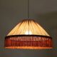 Beautiful suspension — earth stripes, bohemian fringes